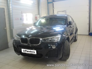 Установка противоугонных систем Pandora/Pandect на автомобиль BMW X4