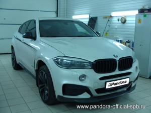 Установка противоугонных систем Pandora/Pandect на автомобиль BMW X6